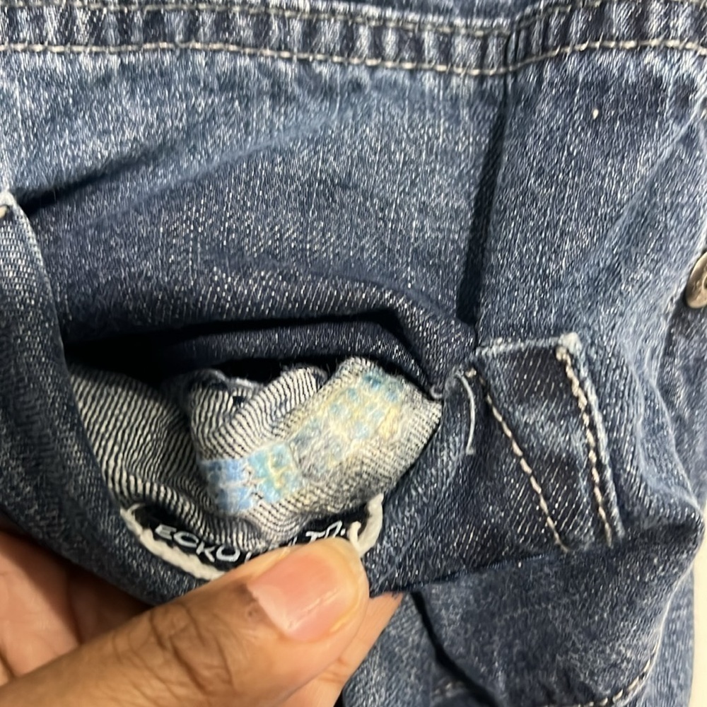 Ecko Unlimited Men's Vintage Denim shorts - Size 30 - Blue - Picture 10 of 10